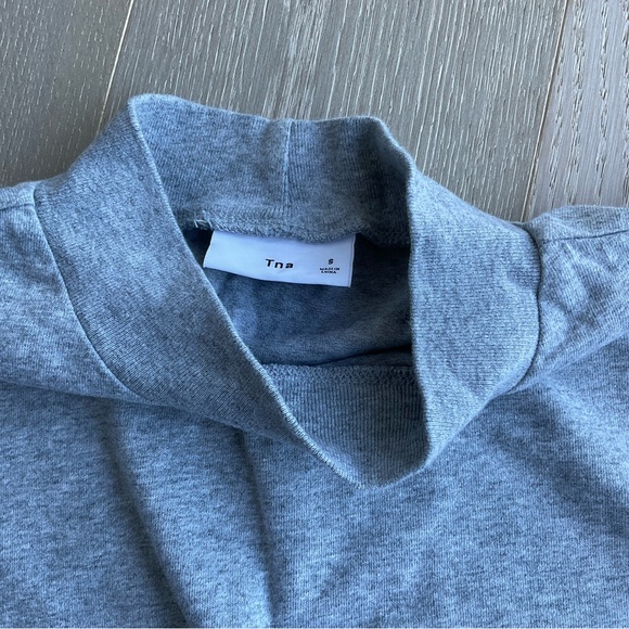 TNA thin light grey long sleeve, never worn - Picture 2 of 2